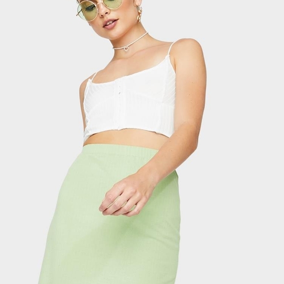 Kiki Riki HAD ENOUGH CROP CAMI - Picture 5 of 11